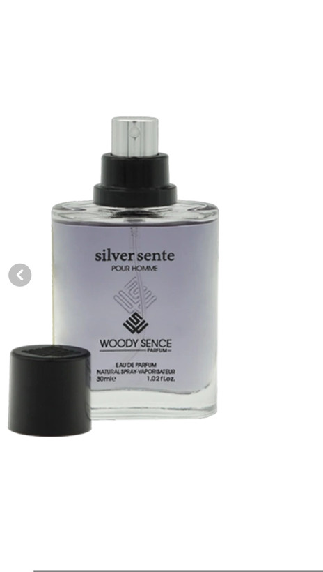 عطر جیبی وودی سنس سیلور سنت silver scent