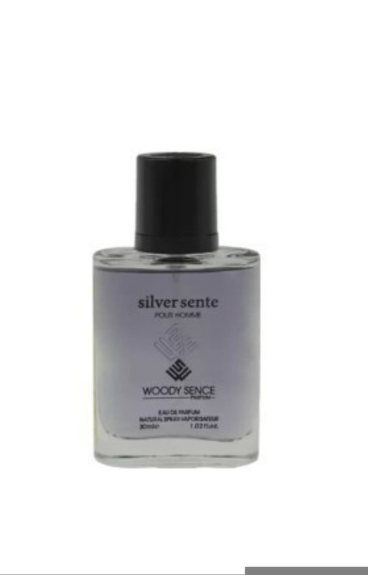 عطر جیبی وودی سنس سیلور سنت silver scent